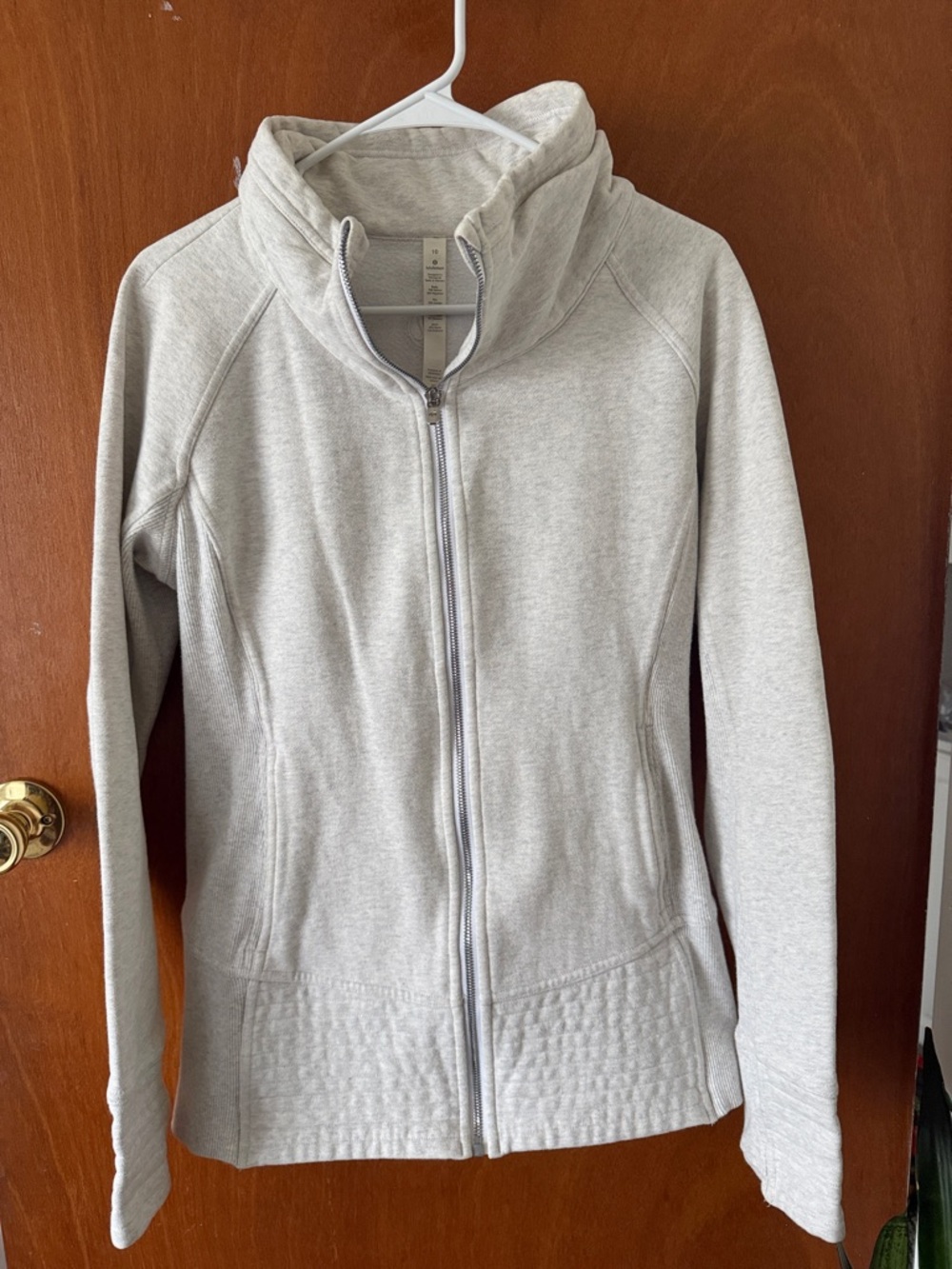 Lululemon Light Gray Women's Zip-Up Jacket